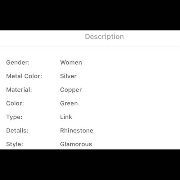 RHINESTONE BRACELET NWOT - Picture 8 of 8